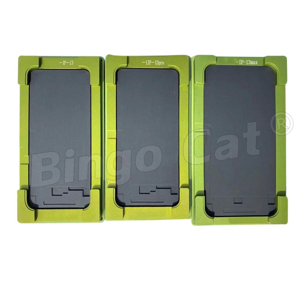 2 In 1 Universele Lamineren Mold Voor Iphone 13 11 12 Pro X Xs Max Oca Glass Lcd Touch Screen alignment Mould Lijm Locatie Mat