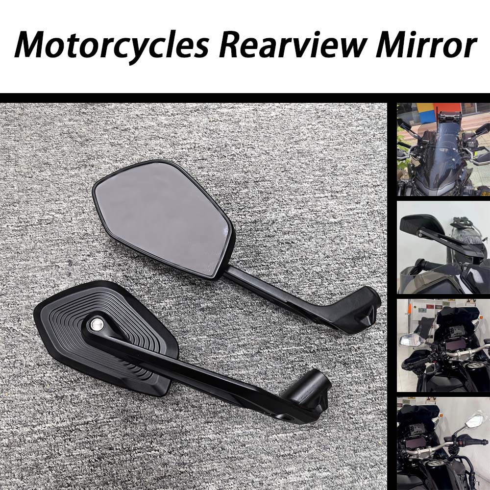 1 paar Universal- Motorrad Seite Rückspiegel Motorrad E-Fahrrad Rolle 10mm 8mm Rückspiegel