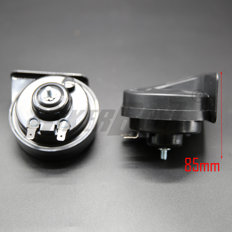 Klaxon universel pour voiture 12V, sans vis, 110-122 db, longue durée de vie, haute et basse technologie