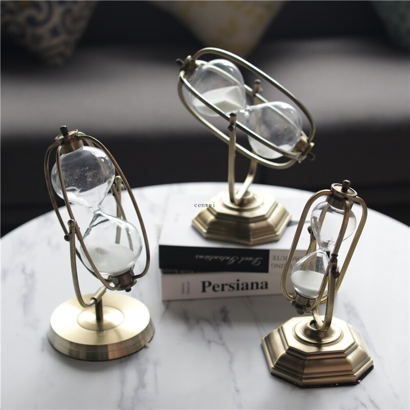 30 / 60 Minute Sand Hourglass Timer Sandglass Countdown Timing Sandglass Sand Clock Timer Nordic Home Decor