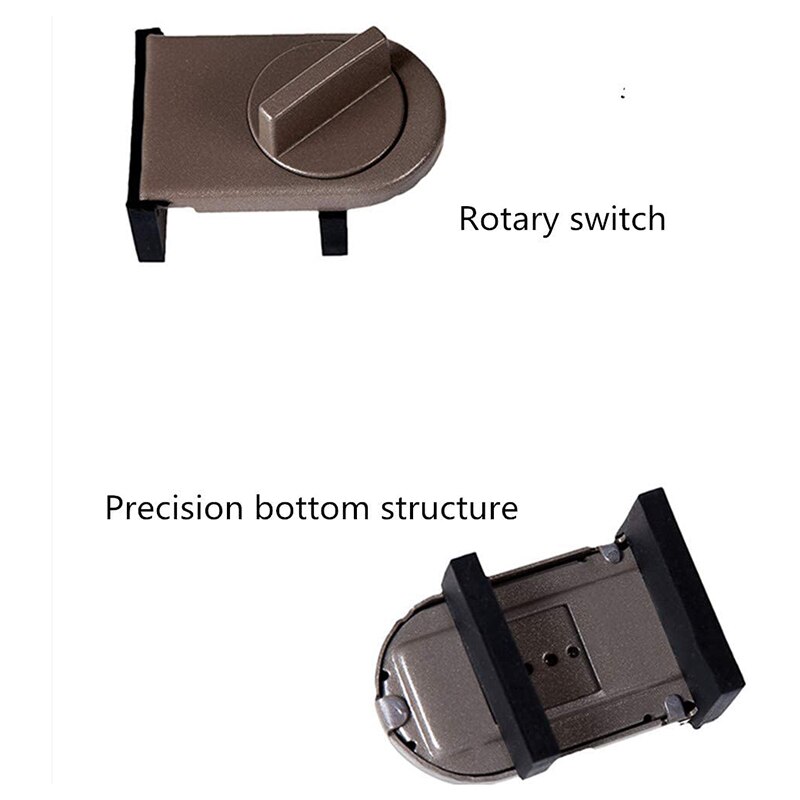 2 Pcs Window Locks Anti-theft for Child Safety Sliding Door Closets Basement NIN668
