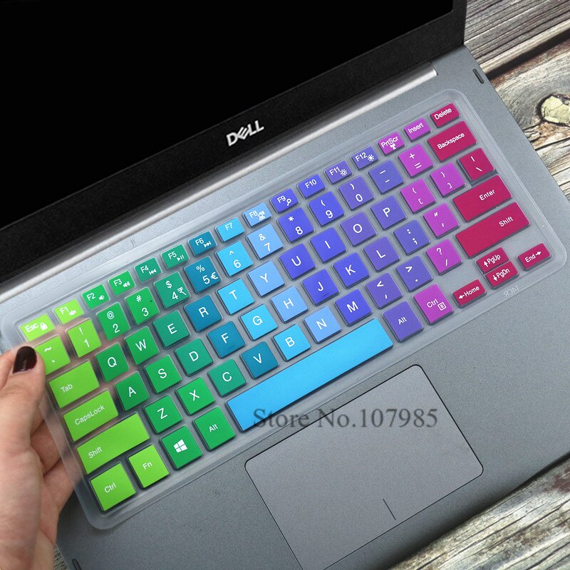 Silicone toetsenbord cover skin Voor DELL XPS 15 XPS15-9550 9560 9570 15MF Pro 5578 7558 7568 7569 7572 15W /WR Vostro 15 5568 7568