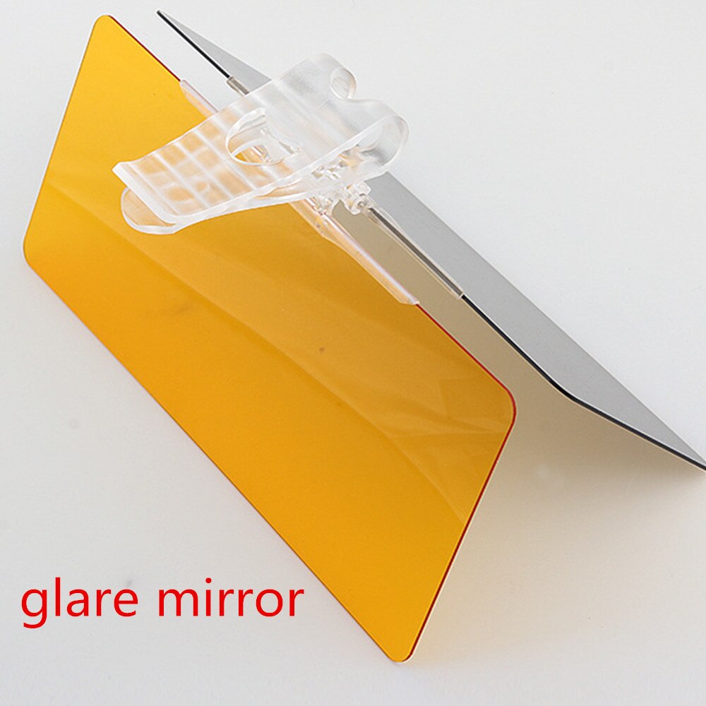 Auto zonnescherm anti-verblindingsspiegel heetste 2 in 1 autopolarisator lens dag- en nachtspiegel gehard glas, acryl