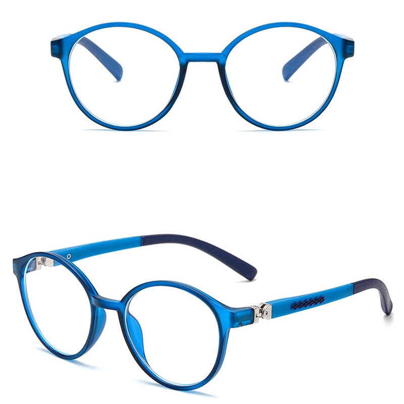 Børns anti-blu-ray briller beskytter børn læsning lege spil flade briller beskyttelsesbriller tr -90 360 rotationsramme: 04