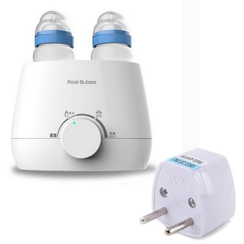 Electric Baby Bottle Warmer Double Infant Bottle Sterilizer Baby food Warm Universal Heater BPA Free Baby Care Products: EU