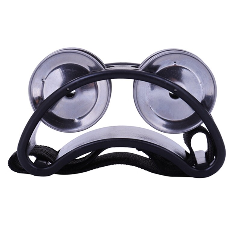 Percussione a tamburo per piedi con jingle in acciaio per Cajon e chitarristi: Default Title