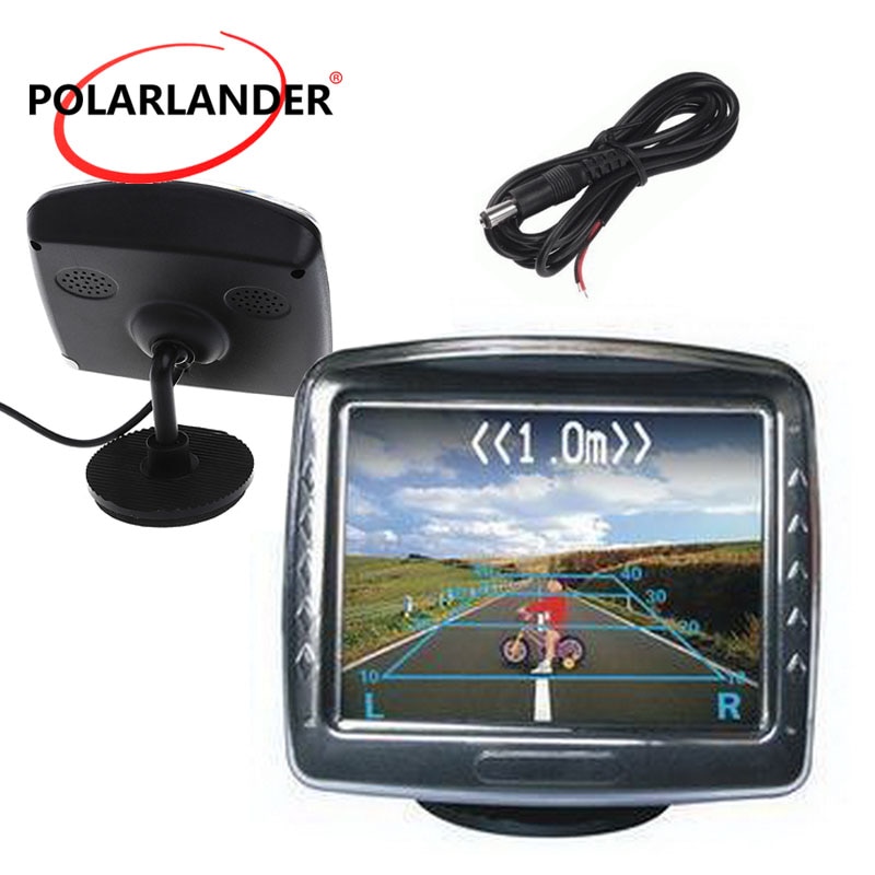 TFT LCD 3,5 zoll fahrzeug Digital farbe Auto Auto Monitor kleine Anzeige für rückfahr parkplatz Sicherung-kamera
