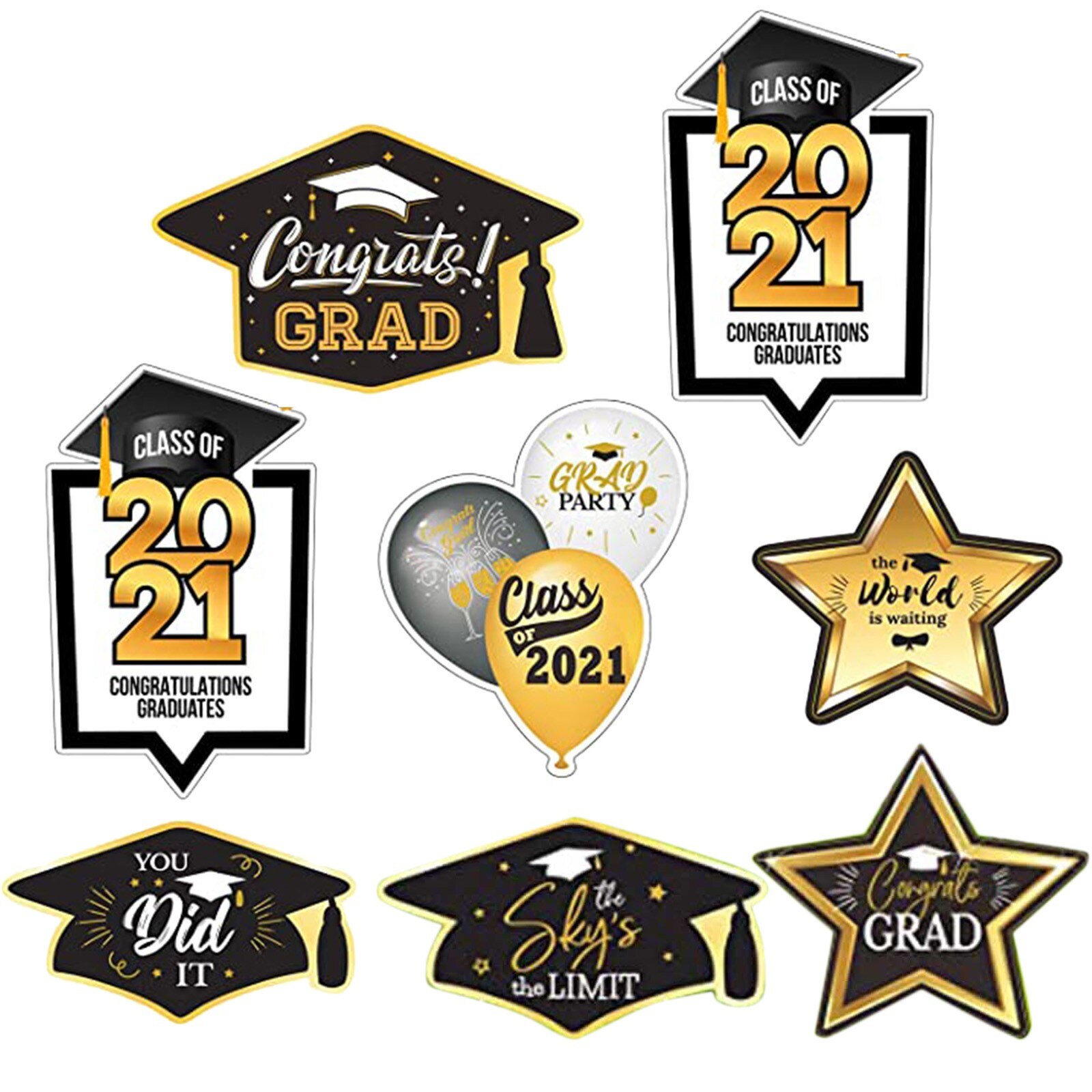Graduation Decorations Garden Signs Grade Garden Yard Decorations Outdoor Lawn Yard Sign With Stakes Vogue Party Decor