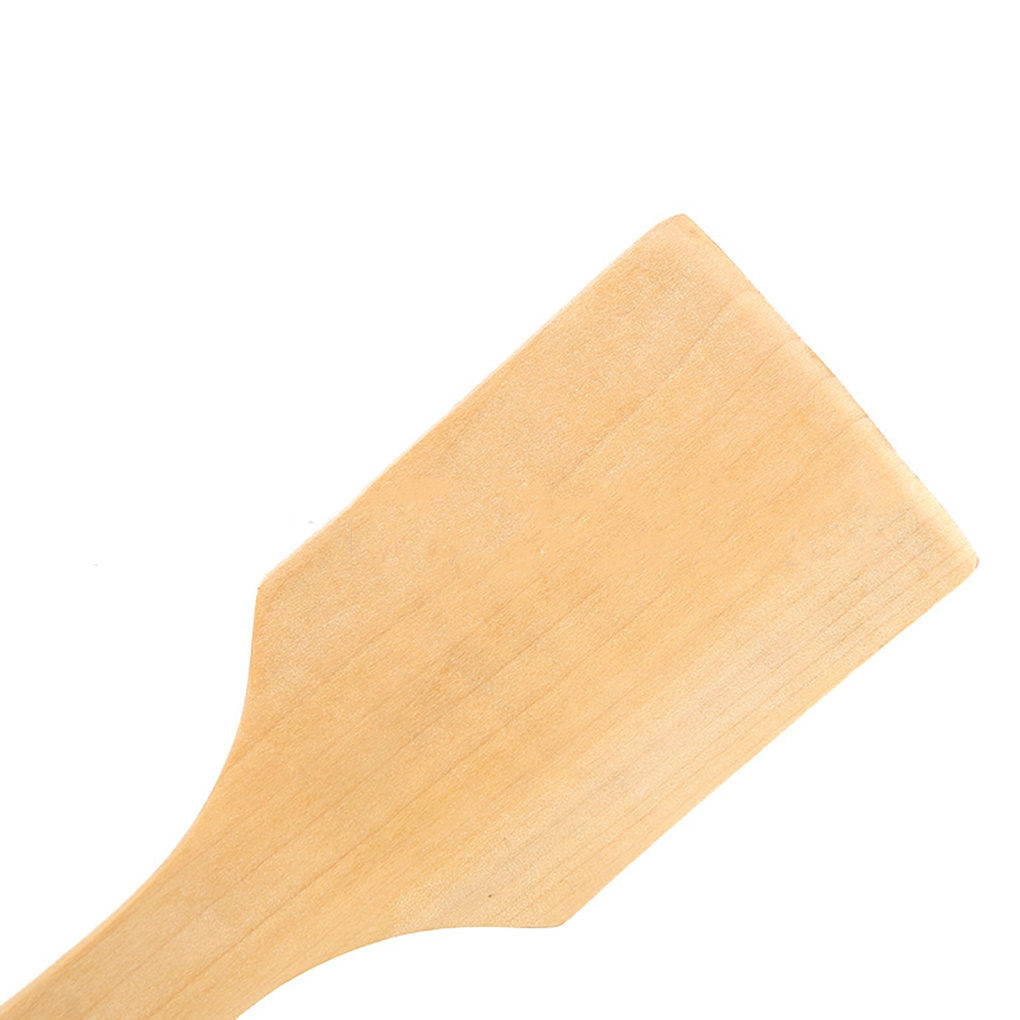 Houten Spatel Handgemaakte Keuken Koken Houten Lepels Kookgerei Spatel Lange Handvat