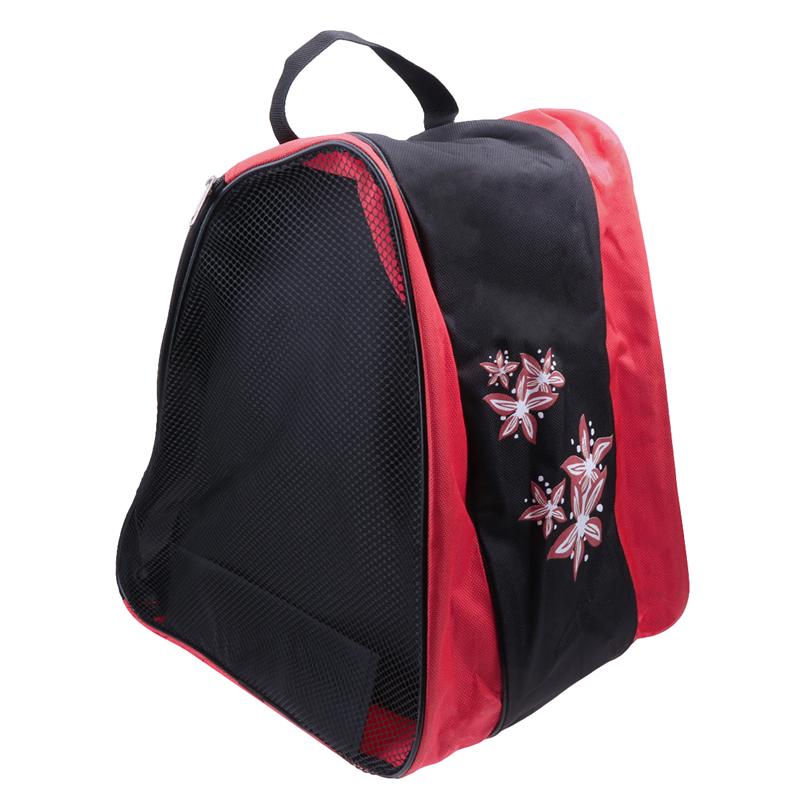 Skating Bag Roller Skate Bags Durable Roller Skating Carrying Bag Heavy Duty Skates Tote Bags For For Gym Home Outdoor: Red
