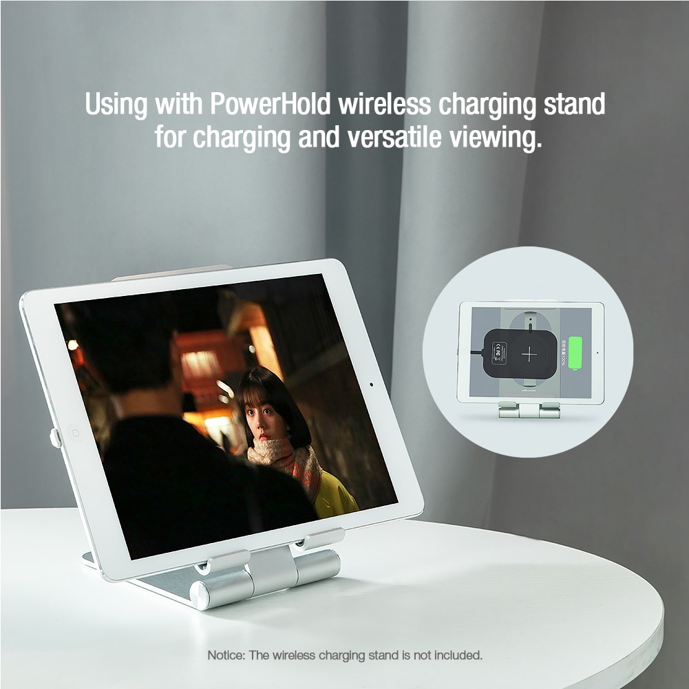 Nillkin Fast Wireless Charging Stand for iPad Pro 9.7 10.5 12.9 Tablet Qi Wireless Charger+10W Charging Receiver