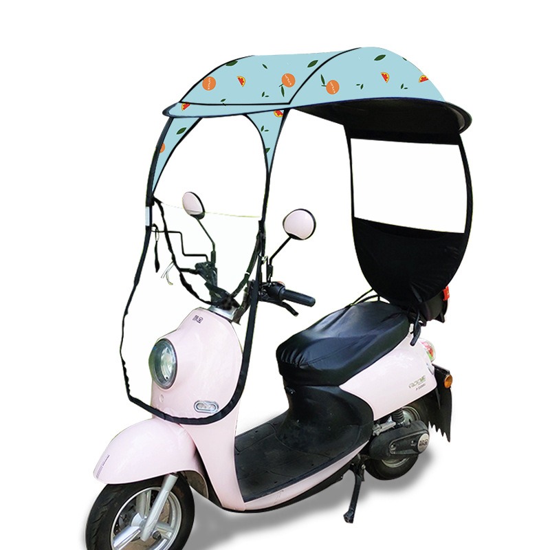 2026 Stormbestendige E-Scooter Kap Fabrieksdirect - 420D Oxford Fiets/Motor Zonnescherm & Regenhoes
