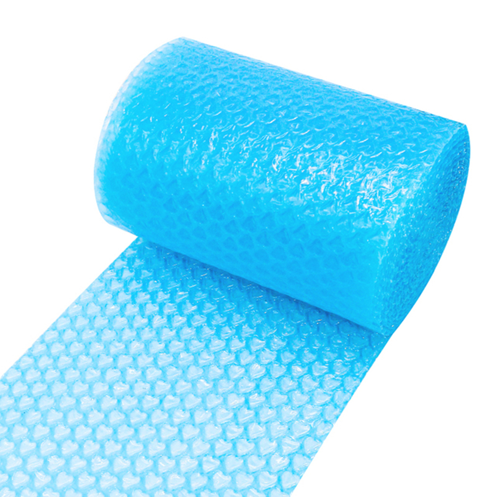 20cmx5 Meters Pink Blue Lovely Heart Shape Bubble Wrap Shockproof Package For Box Fragile Glass Goods Pack Party Decor