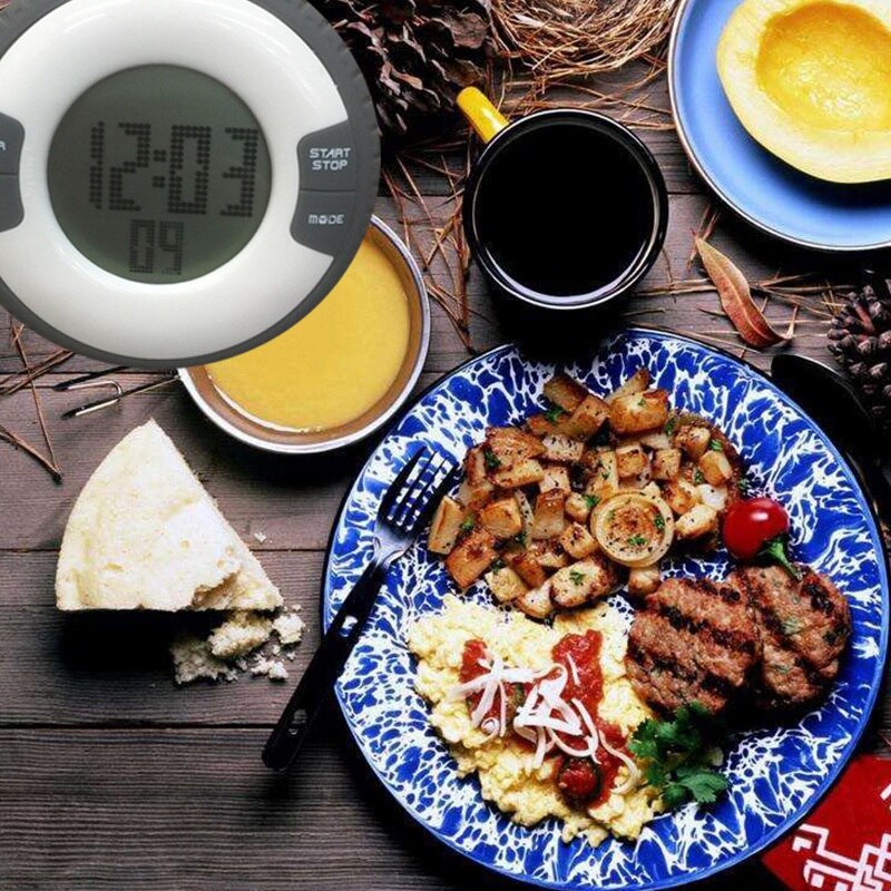 Kitchen Timer Stopwatch Digital Timers LCD Sn Moment Cooking Count-Down Up Alarm Clock Reminder