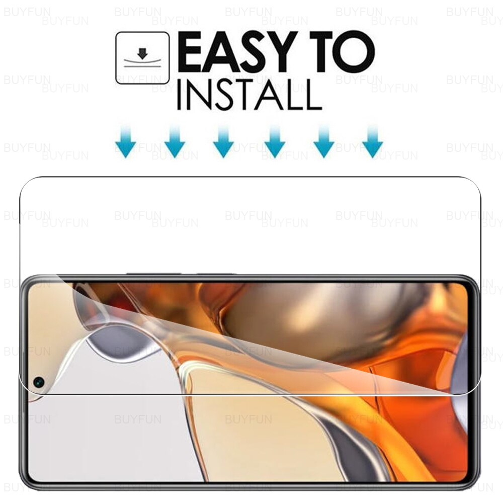 6in1 Gehard Glas Case Voor Xiaomi 11T Pro 11 Lite 11i Camera Lens Beschermende Film Voor Xiomi 10T pro 10 10T Lite Screen Glas