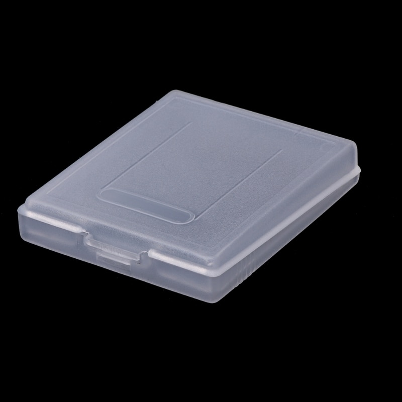 5x Clear Plastic Wit Game Cartridge Case Dozen Stofkap Voor Nintendo Game Boy Color Gbc