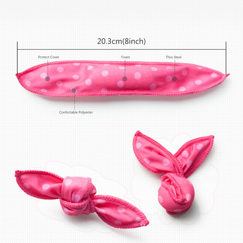 Brainbow 10pc magisk svamp pute mykt hår rulle fleksibelt skum og svamp hår krøller ruller gjør det selv salong hårpleie styling verktøy
