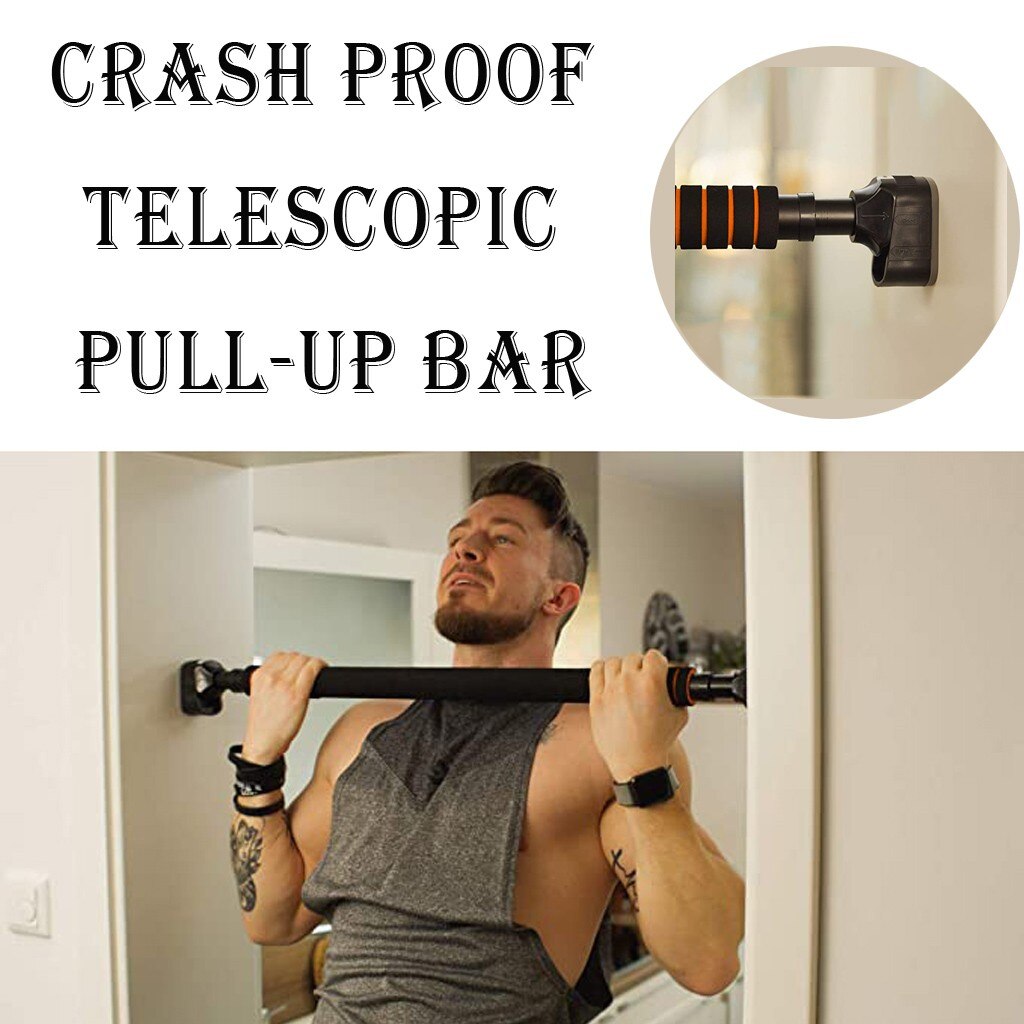 70-120cm ajustable barra horizontal interior pull-up Puerta de bar Barra de fitness familia ejercicio fitness #60