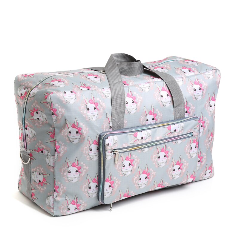 ANAWISHARE Women Travel Bags Large Capacity Folding Luggage Travel Handbags Duffle Bag Nylon Waterproof Storage Bag Travel Bag: 18