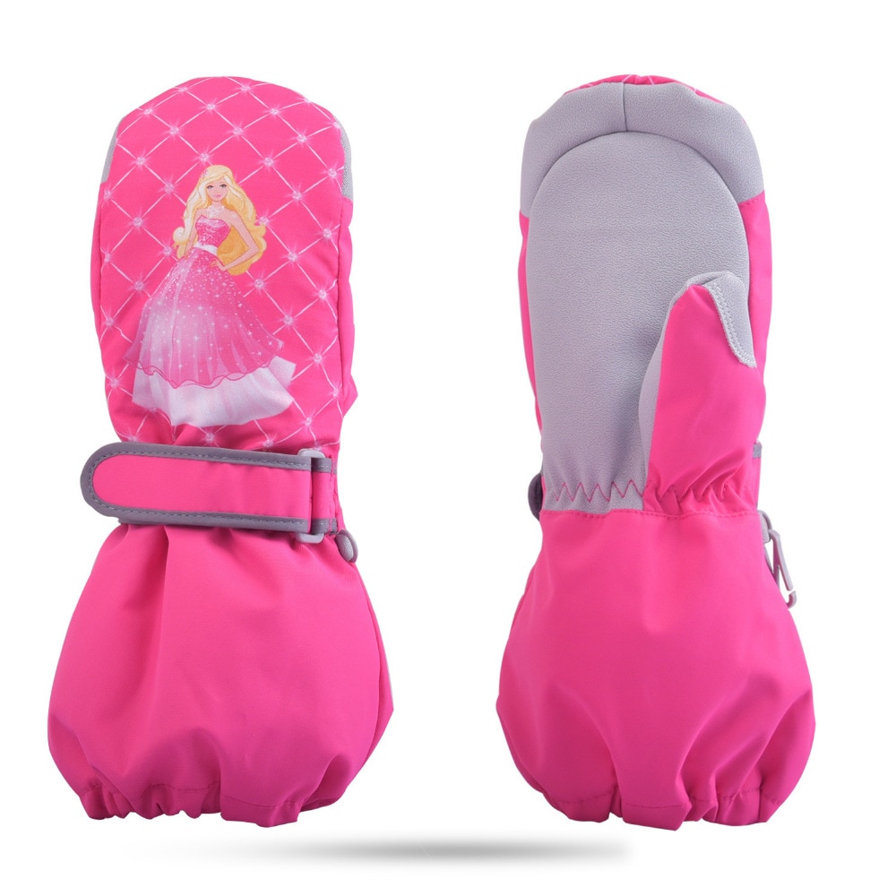 Warme Handschoenen Jongens Snowboarden Schaatsen Winddicht Verwarmd Warme Handschoenen Jongens Snowboarden Schaatsen Winddicht Verwarmd