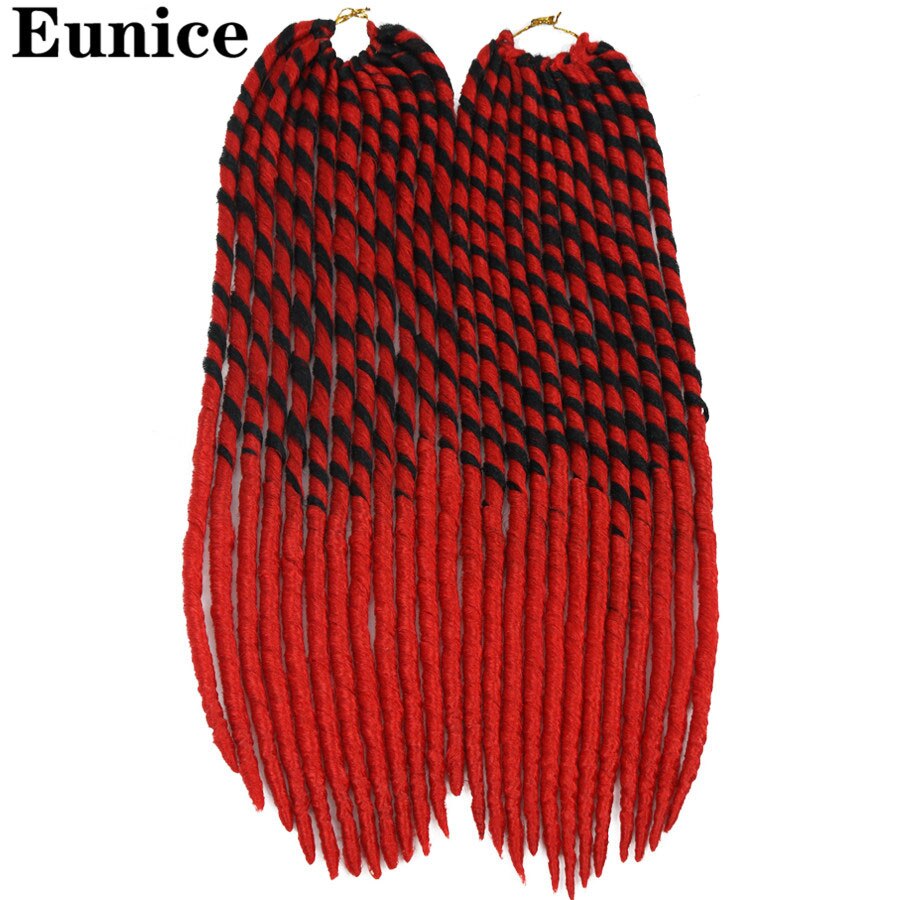 Faux Locks Crochet Braids Hair Synthetic Hair Extensions Braiding Hair Crochet Braids Hair Mixed Color High Temperature Fiber