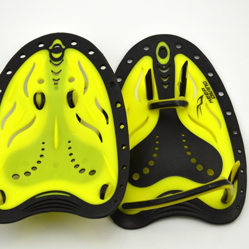 Paletas de natación de silicona ajustables, guantes de mano para entrenamiento, aletas de Padel, para hombres, mujeres y niños, equipo de aprendizaje