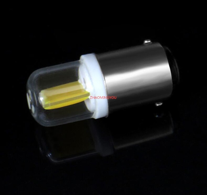 B15 Led-lampen, Dimbare 5W Equivalent 50W Halogeen, AC 110 V/220 V, BA15 Bin-pin Base, COB Lampen voor Home Verlichting