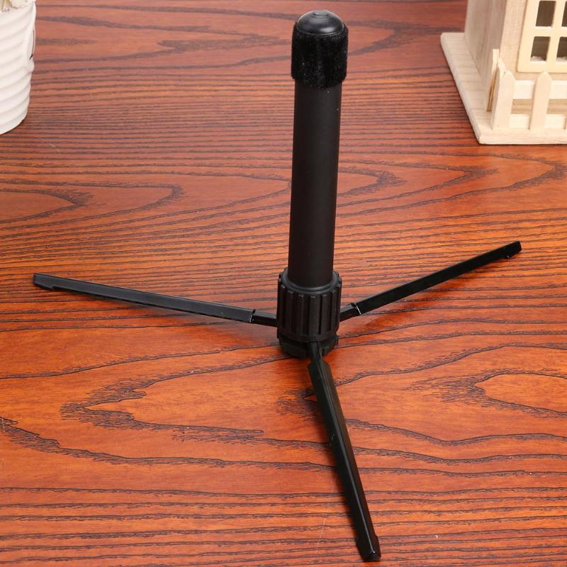 Soporte portátil de 3 patas para flauta de Oboe clarinete piezas de Metal + Accesorios de instrumentos musicales de plástico