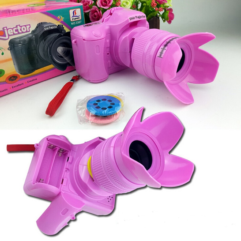 Plastic Kinderen Speelgoed Camera Voor Kinderen Educatonal Speelgoed Projectie Camera Met Muziek Simuleren Slr Camera Speelgoed Kind Speelgoed TY45