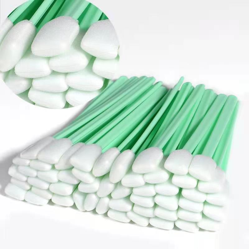 Inks Cleaning Cotton Swab For Roland Epson Mimaki Mutoh Inkjet Eco Solvent Printer Printhead Sponge Sticks Swabs Foam Bud