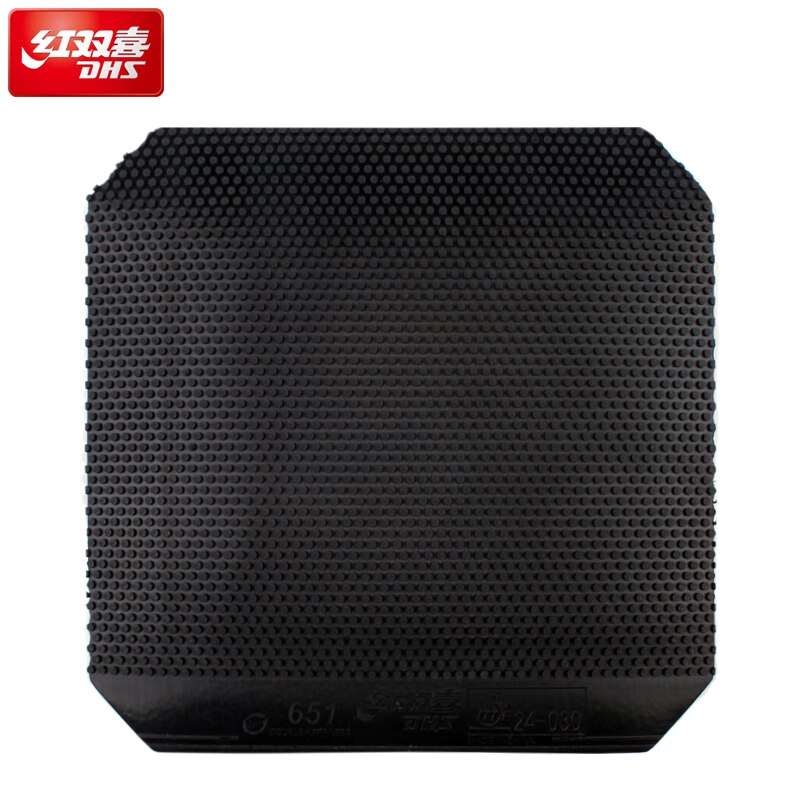 DHS 651 # (ataque rápido) puntos pequeños tenis de mesa (PingPong) Goma con esponja