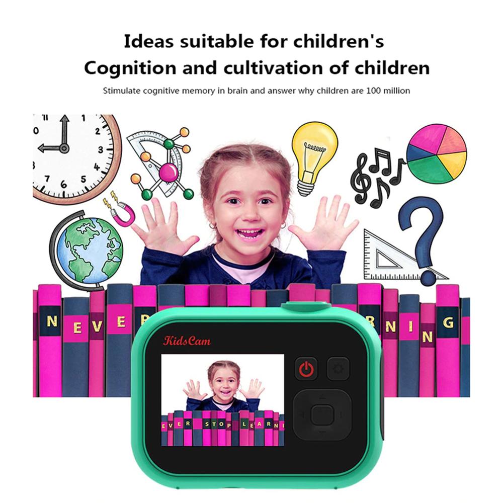 Mini Educatief Kinderen Foto Camera 24MP Full Hd 1080P Digitale Camera 4x Zoom Kids Camera Speelgoed Voor Jongens Meisjes verjaardag