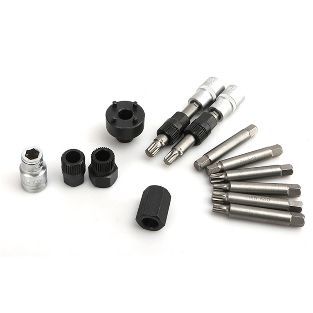 Onderdelen Dynamo Kit Katrol Sockets Vervanging Set Reparatie Demontage