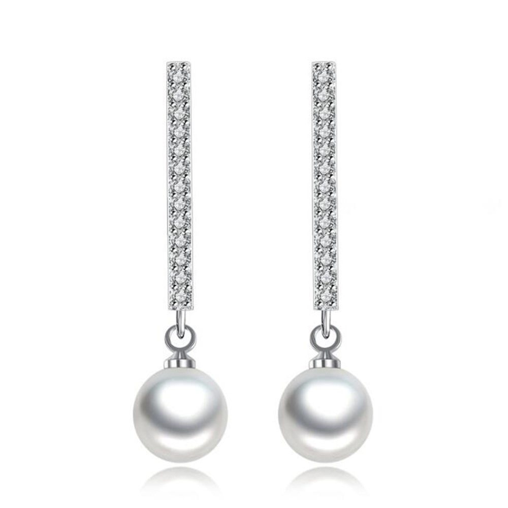 NEHZY S925 Stamp silver woman Jewelry Earrings Retro Long Tassel Cubic Zirconia Pop Earrings