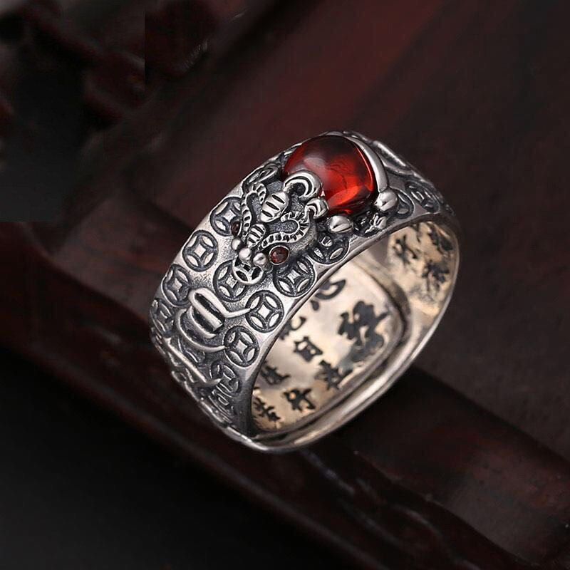 Vintage Dier Uil Tiger Snuiven Gouden Ringen Voor Mannen Punk Dominante Straat Hip-Hop Verstelbare Ring Voor Vrouwen sieraden: 80