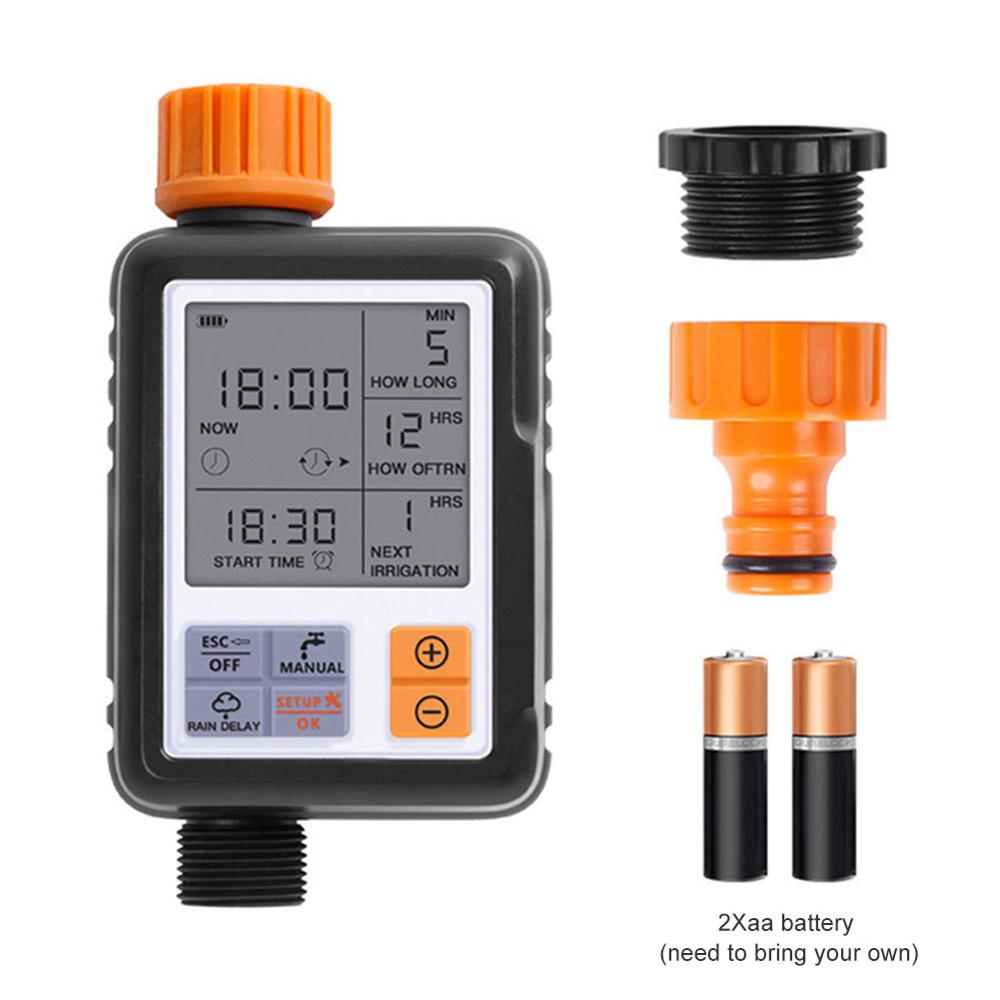 Automatische Elektronische Wasser Timer Lcd Bildschirm Sprinkler Regler draussen Garten Timer Automatische Bewässerung Gerät Bewässerung Werkzeuge: Ursprünglich Titel