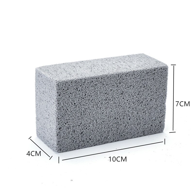 Paquete de 3 parrillas de limpieza de ladrillos-una piedra mágica para limpiar de forma segura y rápida parrillas planas elimina la parrillas resistentes herramienta de barbacoa