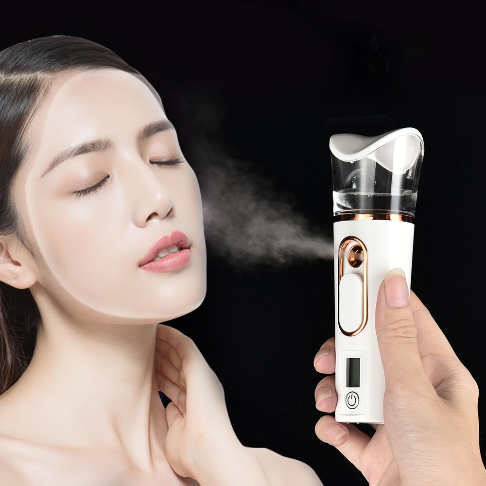 Nano Mist Spuit Gezichtshidratatie Beauty Stoomboot Instrument Usb Opladen Draagbare Facial Verneveling Apparaat Beauty Tool