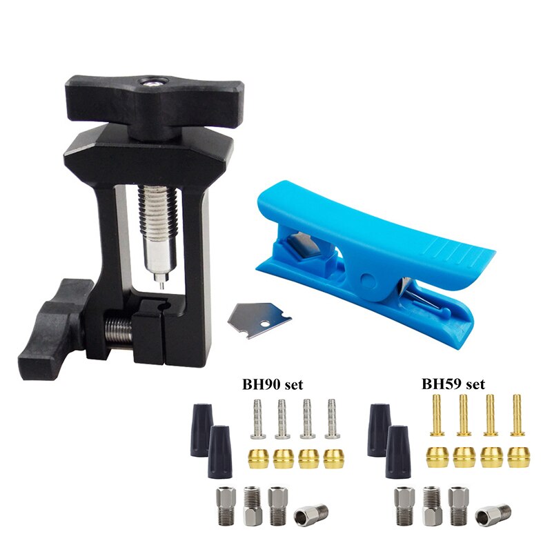 Fietsreparatiegereedschap freewheel-verwijderaar socket trapas-verwijderaar socket-gereedschap kettingsnijder crank-verwijderaar reinigingsset: Kit e