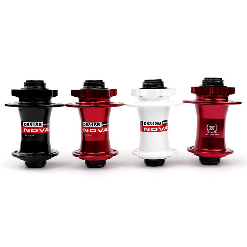 taiwan Novatec D881SB D882SB A discoteca Mtb 32H Mozzo di Bicicletta montagna bicicletta Thru asse Mozzo Anteriore 15 millimetri * 100mm Posteriore 12 millimetri * 135 millimetri