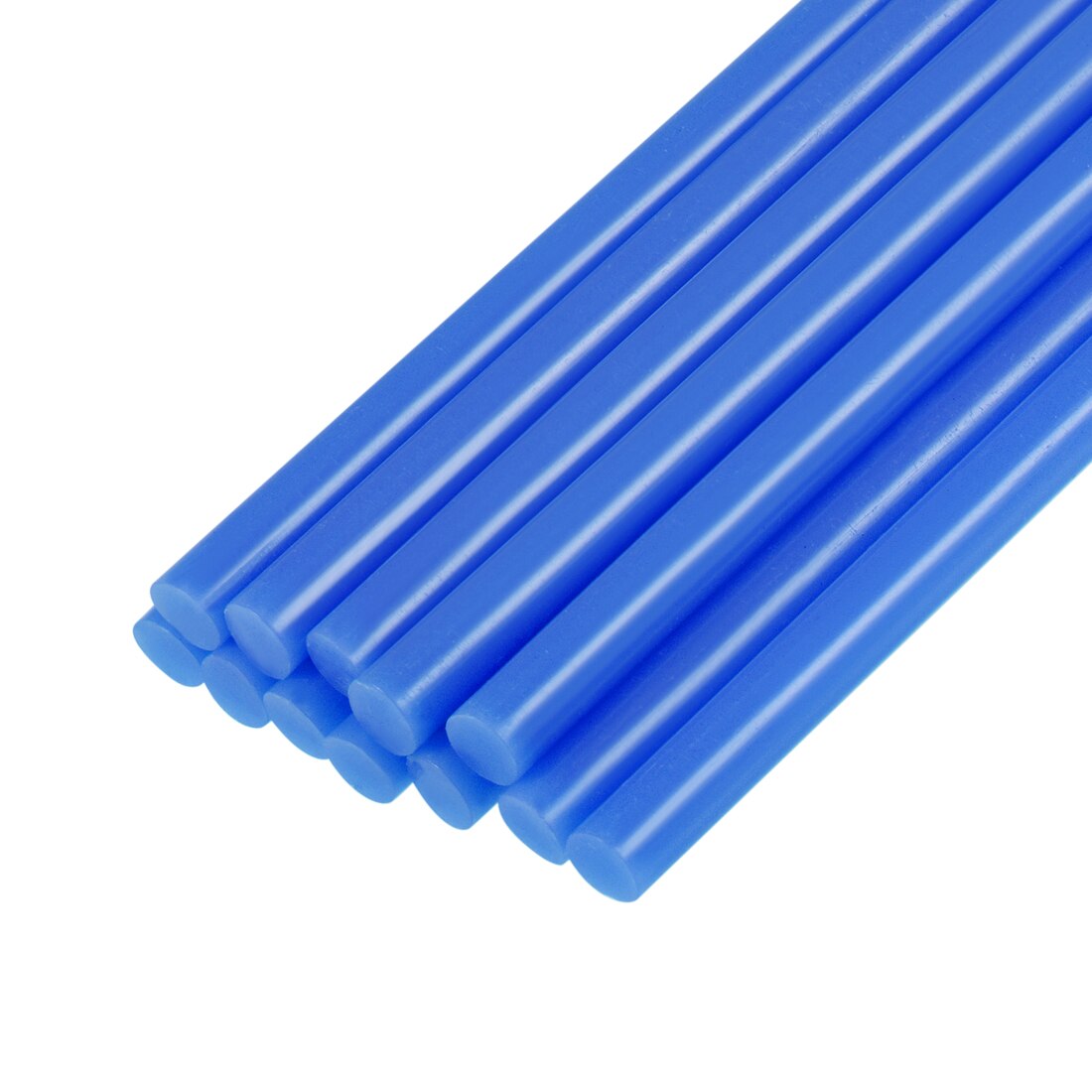 Uxcell Mini Glue Sticks for Glue Gun 0.27-inch x 4-inch Blue 12pcs