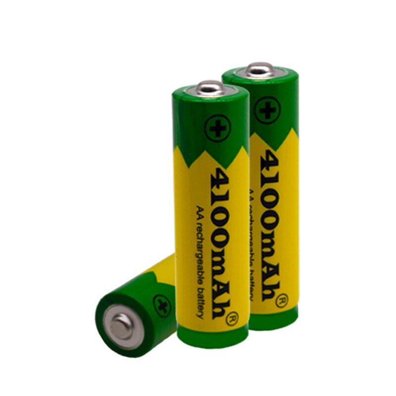 Brand AA rechargeable battery 4100mah 1.5V Alkaline Rechargeable batery for led light toy mp3