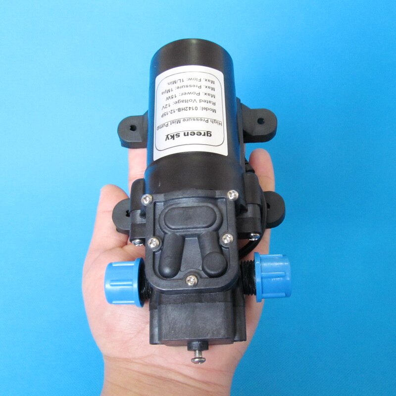 1L/min 12V DC 15W 1Mpa mist fog spray maker high pressure sprayer pump