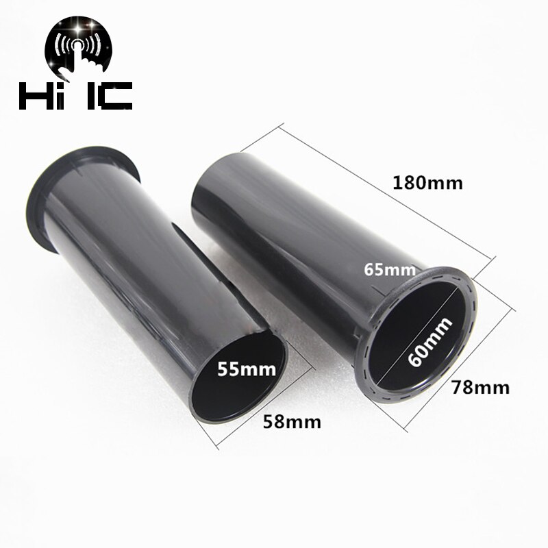 2 pz 60x114mm 81x153 millimetri 65x180mm ABS Altoparlante Tubo Porta basso riflesso tubo Altoparlante Tubo di Guida woofer sfogo Invertito Tubo