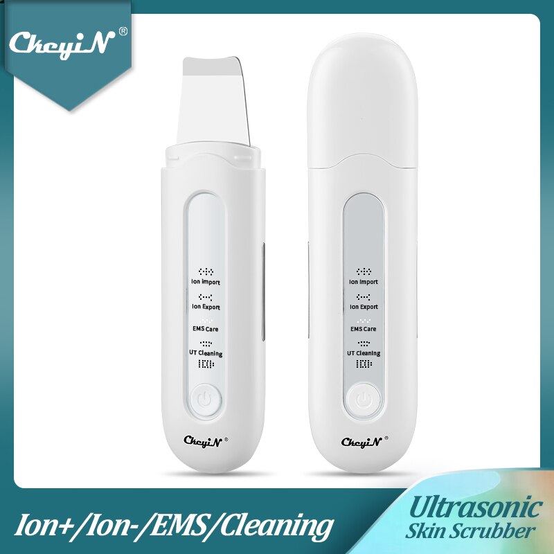 CkeyiN – épurateur de peau à ultrasons EMS Ion, nettoyeur de Pores du visage, dissolvant de points noirs, Peeling de la peau, Lifting en profondeur, beauté 48