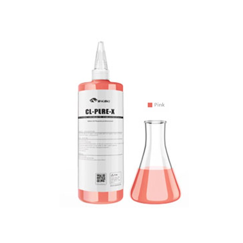 Bykski Milkshake UV Water Cooling Liquid Computer Radiator High Thermal Conductivity Fluid Opaque Anti-Corrosion CL-PURE-X: Pink