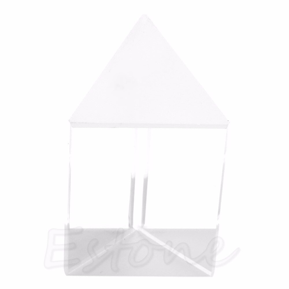 JFBL Optical Glass Triple Triangular Prism Physics... – Grandado