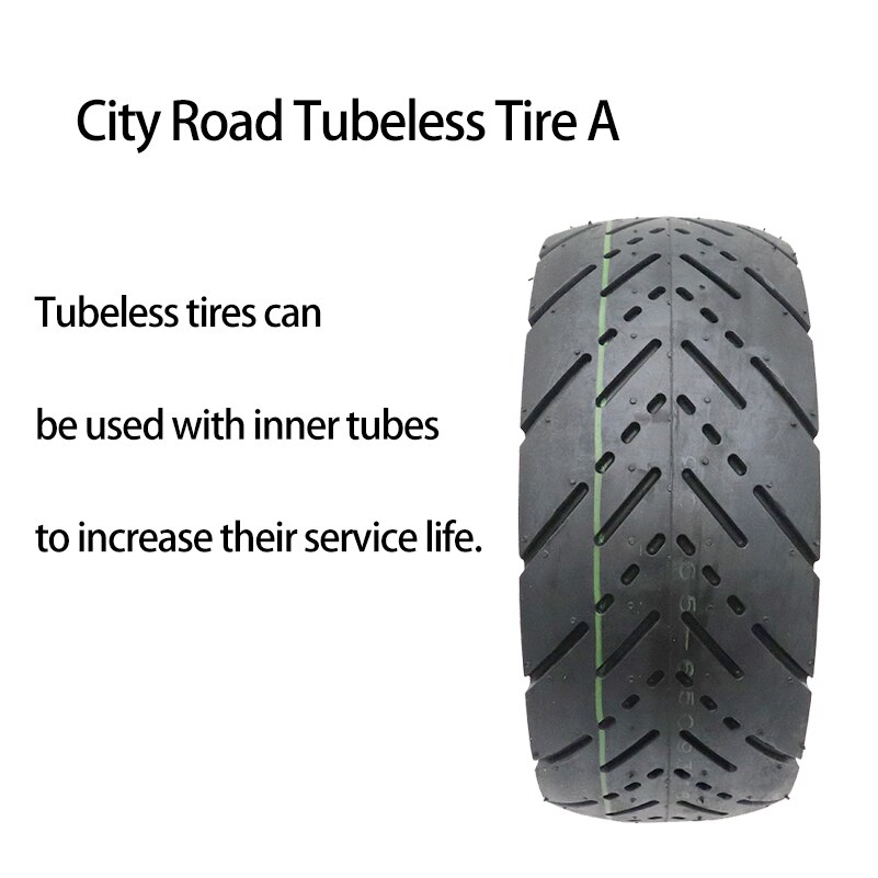 90/65-6.5 City Road Off Road Winter Snow Tires 11 Inch Tubeless Tire for Dualtron Ultra Speedual Plus Zero 11x Electric Scooters: Tubeless Tire A