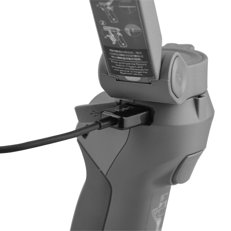 Handheld Gimbal Stabilizer Charging Cable For DJI OSMO Mobile 2 3 4 31CM USB Elbow Charger Date Cable Connect Wire Accessories