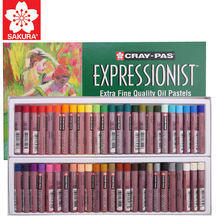 Sakura olie pastel cray-pas ekspressionistiske ekstra fine olie pasteller xlp 12/16/25/36/50 farver blød pastel stick til kunstner